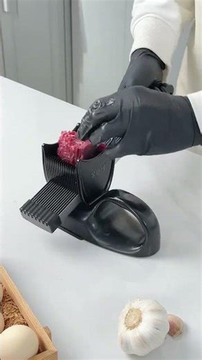 Cut Meat Like a Pro with the Multifunctional Stainless Steel Manual Cutter ( # 2705 ) 1️⃣