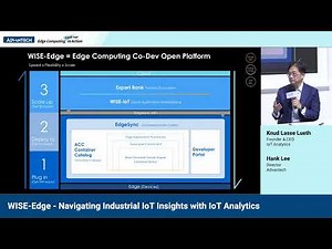 WISE-Edge - Navigating Industrial IoT Insights with IoT Analytics