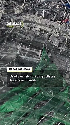 Angeles City Disaster Leaves Workers Missing After Building Suddenly Collapses