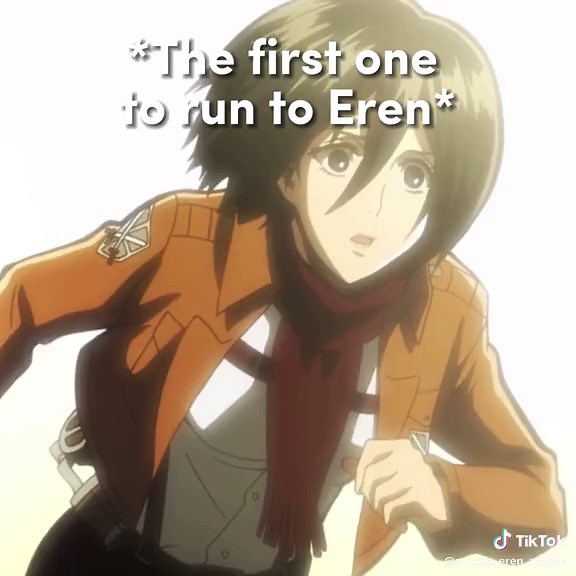 Heartfelt Moment: Mikasa Running to Eren | Attack on Titan