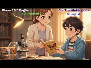 Class 10 English | The Making of a Scientist | Richard Ebright Story | Animated | Board Exam 2026