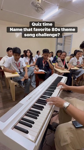 Quiz time. Name that tune 80s theme song. #Namethattune #namethatsong | Mark Anthony B Somoso