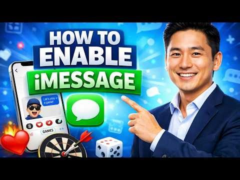 How to ENABLE IMESSAGE (Step by Step) 2026