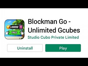 New BLOCKMAN GO with UNLIMITED GCUBES! How to get UNLIMITED GCUBES in Blockman Go - Adventures?!