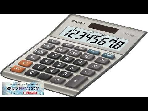 Casio MS 80B Calculator Desktop Calculator with Tax & Currency Tools