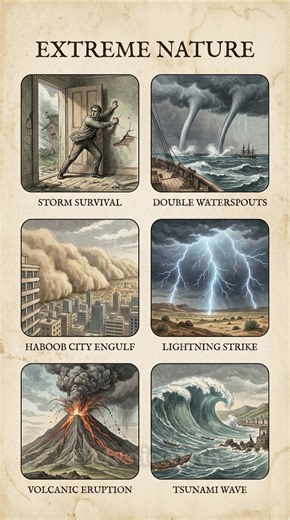 EXTREME NATURE 😱🌪️ #shorts #edit