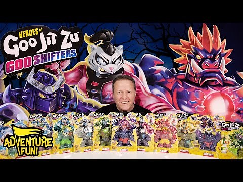 11 Heroes of Goo Jit Zu Goo Shifters Including Ultra Rare Corruptagon AdventureFun Toy review!