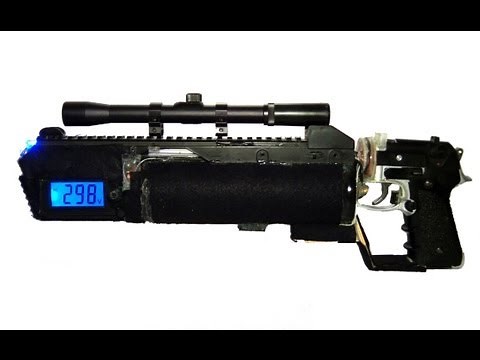 Homemade Energy Weapon Model - Coil Gun model