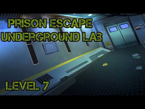 Prison Escape Puzzle Level 7 Underground Lab Walkthrough