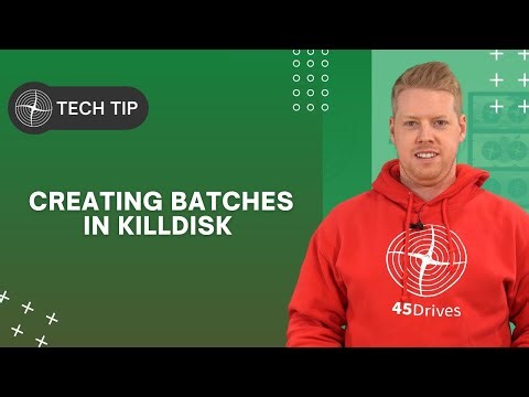 Creating Batches with the Destroyinator and KillDisk