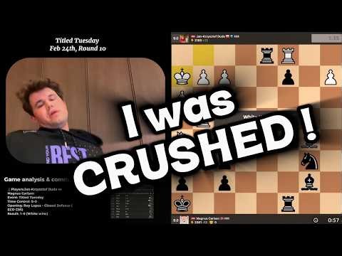 Jan-Krzysztof Duda Stuns Magnus Carlsen in a Tactical Ruy Lopez | Titled Tuesday
