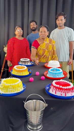 42K views · 81 reactions | All family three plastic roll ball drop Balti collect six plate colour full cake wow nice cake wow 35435670 best game | Vk challange Vlog | Facebook