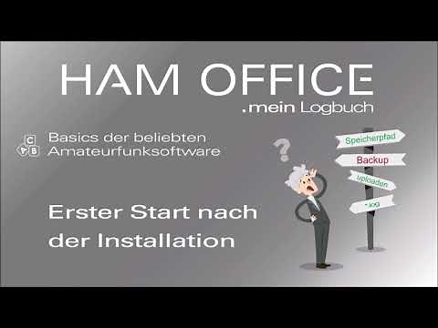 HAM OFFICE Basics: Der erste Programmstart nach der Installation