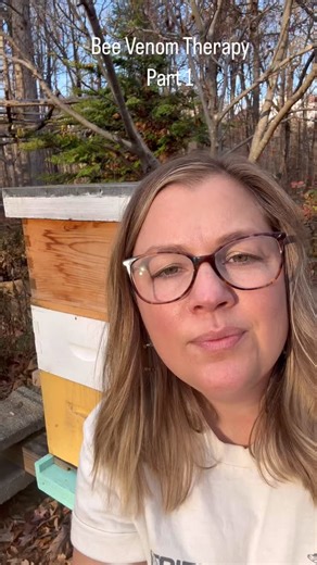 Keela Gallagher on Instagram: "Part 1 of who knows how many. My why for BVT. I have so much to explain and I'm trying to narrow it down. #beevenomtherapy #BVT #bees🐝 #beekeeper #naturalhealing #honeybees"