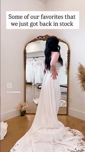 Some of our favorites are back in stock at Leora — and they’re just as dreamy as ever. 🤍