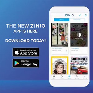 Announcing the new and improved @ZINIO app! All your #magazines in one app - built for optimal mobile #reading. Get the #app here: www.zinio.com/app | ZINIO