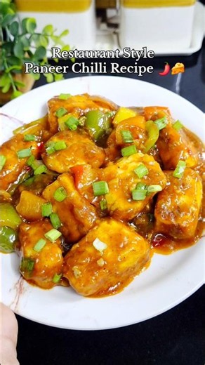 Easy Paneer Chilli at Home | Indo-Chinese Special | #trending #paneerchili
