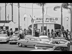 San Diego's Lane Field 1955