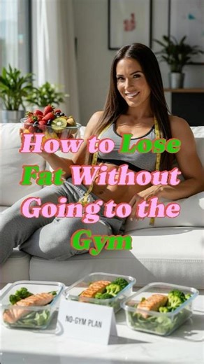 How to Lose Fat Without Going to the Gym #weightloss #lazyweightloss #losefat