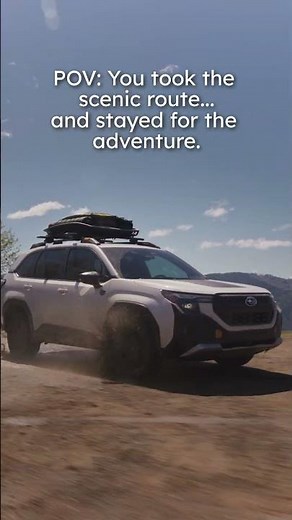 Adventure Starts Here | 2026 Subaru Forester Wilderness