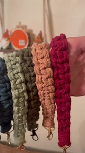 Macrame key chain