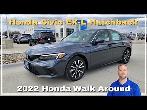 2022 Honda Civic EX-L Hatchback Walk Around Review
