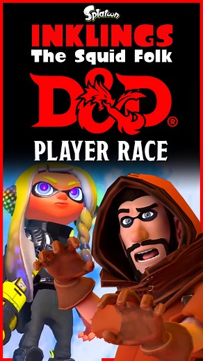 Inkling Race for D&D | #dnd #dungeonsanddragons #dmtips #homebrew #rpg #fyp