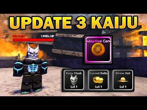 Kaiju Update 3 in Anime Ghost Code Relics New World and More