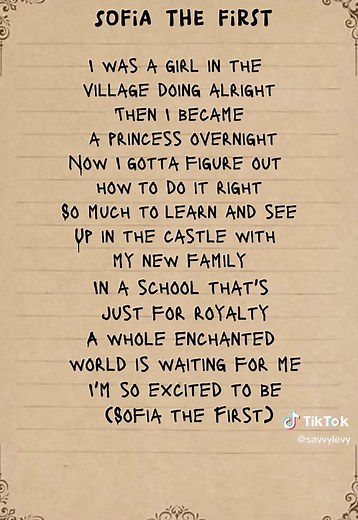 #sofiathefirst #song #lyrics | sofia the first song karaoke