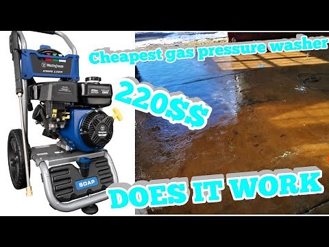 Westinghouse wpx2700 pressure washer