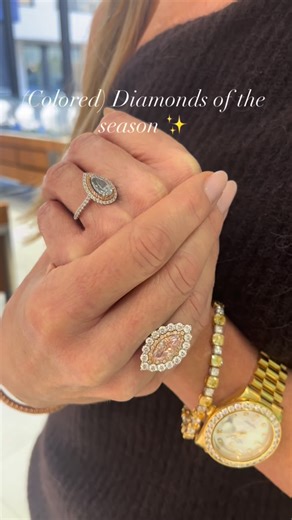 Dearest gentle reader, The ton has spoken & colored diamonds are the diamond of the season 💎 From blue to pink to yellow, these rare pieces are sure to catch an eligible suitor’s eye 😉 Don’t miss this regal sparkle at International Diamond Center! ✨ #Bridgerton #LadyWhistledown #ColoredDiamonds #shopidc | International Diamond Center