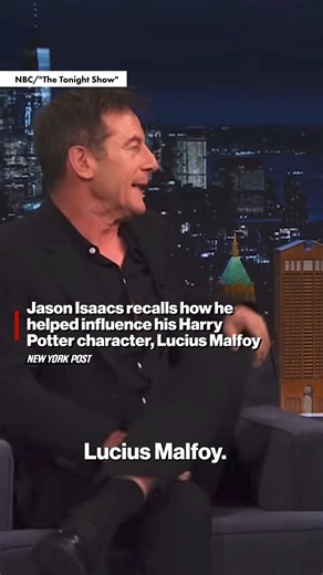Jason Isaacs, who played Lucius Malfoy in the Harry Potter films, recalls actively influencing the character's look and voice. | New York Post