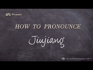How to Pronounce Jiujiang (Real Life Examples!)