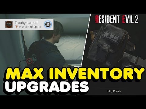 RE2: REMAKE - All HIP POUCH Locations (A Waist Of Space Trophy Guide)