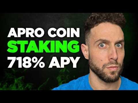 Stake APRO COIN🚀 A Step by Step Guide to Staking AT CRYPTO for 718% APR