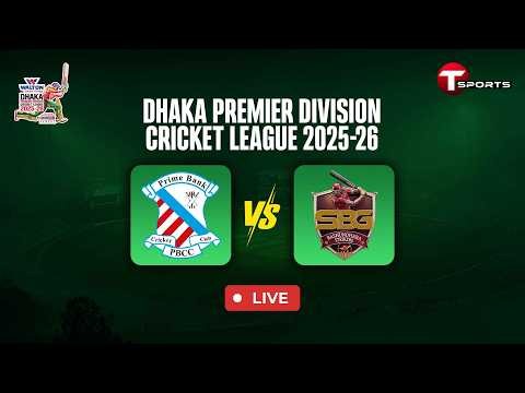 LIVE | Prime Bank Cricket Club vs Bashundhara Strikers | Match - 60 | DPL 2025-26 | T Sports