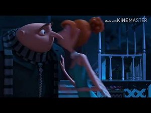 When Kissed by the Girl You Liked | Gru and Lucy | Minions Despicable Me 2 | Happy