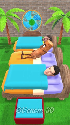 Tung Tung Tung Sahur Mr Beast and Cristiano Ronaldo Funny the Bed and wind 🛌🏳️#scaryteacher3d #funny