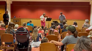 It was great to see so many children and their parents attend Willard Library's Summer Reading Program on June 28 while members of the EP engaged the audience with classic Disney movie songs. We love to partner with the community to bring live music to all! | Evansville Philharmonic Orchestra | Facebook