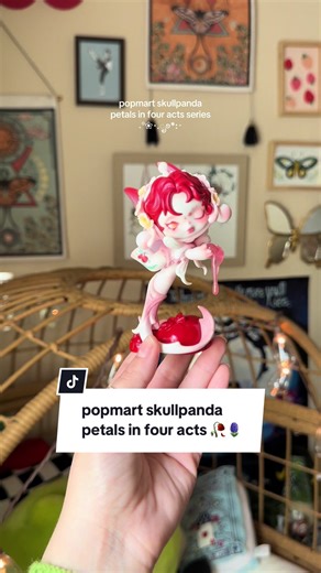 NEW Skullpanda / Petals in four acts series 🥀🌷 - (FREE shipping on orders over $59, & new customers get $15 off of $75) - #skullpanda #popmart #blindbox #fyp #skullpandapopmart @POP MART @POP MART US