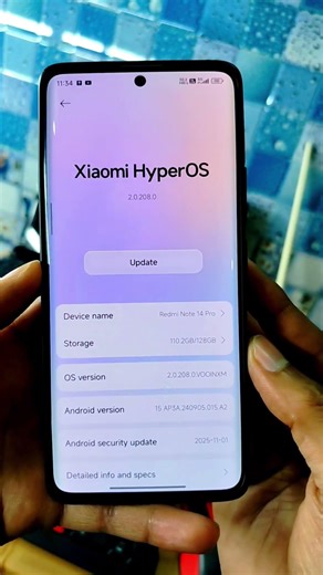 Redmi Note 14 Pro & POCO X7 HyperOS 3/Android 16 India Update Released #hyperos3 #hyperos