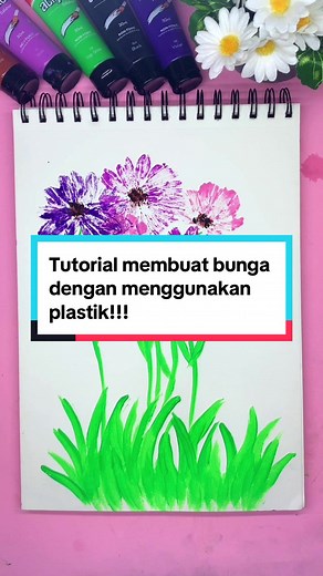 Tutorial Membuat Bunga Plastik yang Cantik
