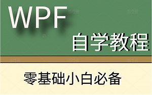 【零基础】全网最全面的WPF零基础到实战全套200P教程分享 小白专享，不用换着去看视频了，一个视频教会你WPF！ B0709