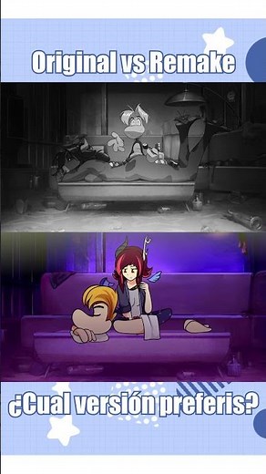 Escena del Sushi - Capitán Laserhawk (Original vs Remake) #shorts #discordychan #animación #rayman