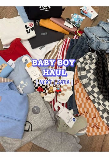 Wiosenny i letni haul zakupowy dla chłopca