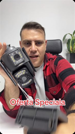 ✅ Super rezoluție 4K Ultra HD – Vezi fiecare detaliu clar, zi și noapte ✅ Fără WiFi? Nicio problemă! Funcționează direct cu cartelă SIM 4G ✅ Monitorizare automată – Urmărește mișcarea inteligent, fără setări complicate ✅ 2 lentile unghi larg de vizualizare pentru supraveghere completă ✅ Control direct din aplicație, oriunde te-ai afla! 🔥 Livrare rapidă 24-48h | Retur 14 zile | Garanție inclusă 💥 Asigură-ți liniștea ACUM: 👉 Comandă aici | Taggo.ro