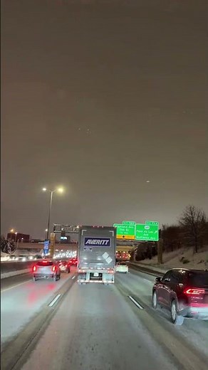 Real dashcam footage of late night highway driving #trucking #nightdriving #pov