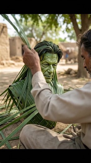 Imran Khan Sculpture with Trees
