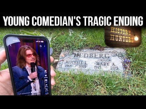 Graves of comedian Mitch Hedberg & pioneer photographer in Minnesota