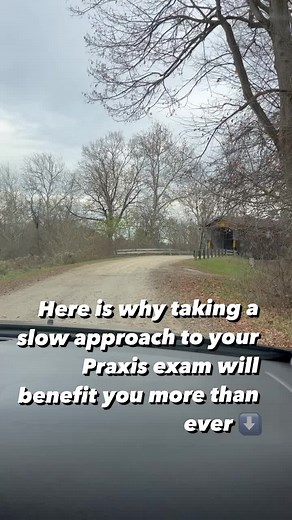 It’s time to slowww down! 🐢 Rushing through your preparation for the Praxis Math Exam is going to just end in unnecessary stress and frustration 😳 Having a game plan and spreading out your study plan is the key to success! My suggestion is to give yourself at least a month to prep for the test! ✅ Take a practice test ✅ Don’t look at the answer key until you’re finished! ✅ See what categories you’re the weakest in ✅ Find more problems that you need help with (quick Google search 👀) AND Last bu